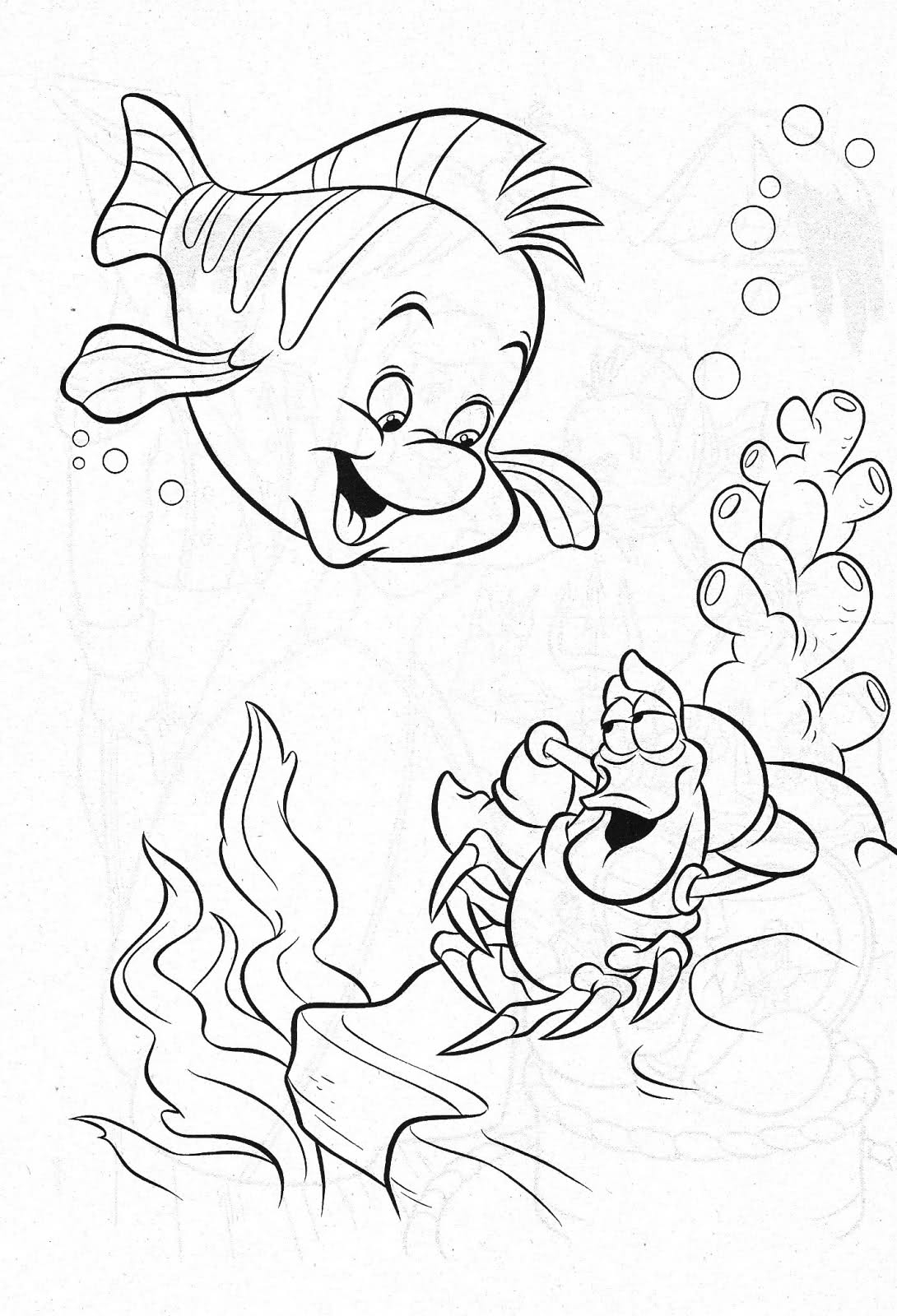 Flounder Coloring Pages To Download And Print For Free