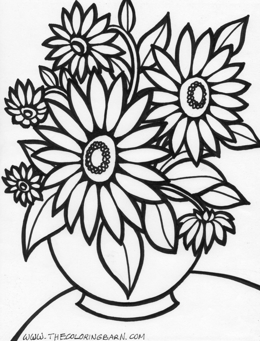 Flower Coloring Pages To Print Out At GetColorings Free Printable Colorings Pages To Print