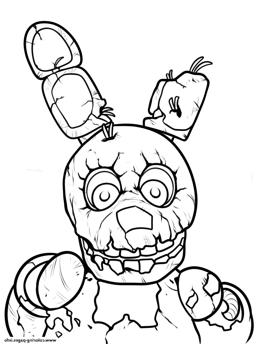 Free Printable Fnaf Coloring Pages