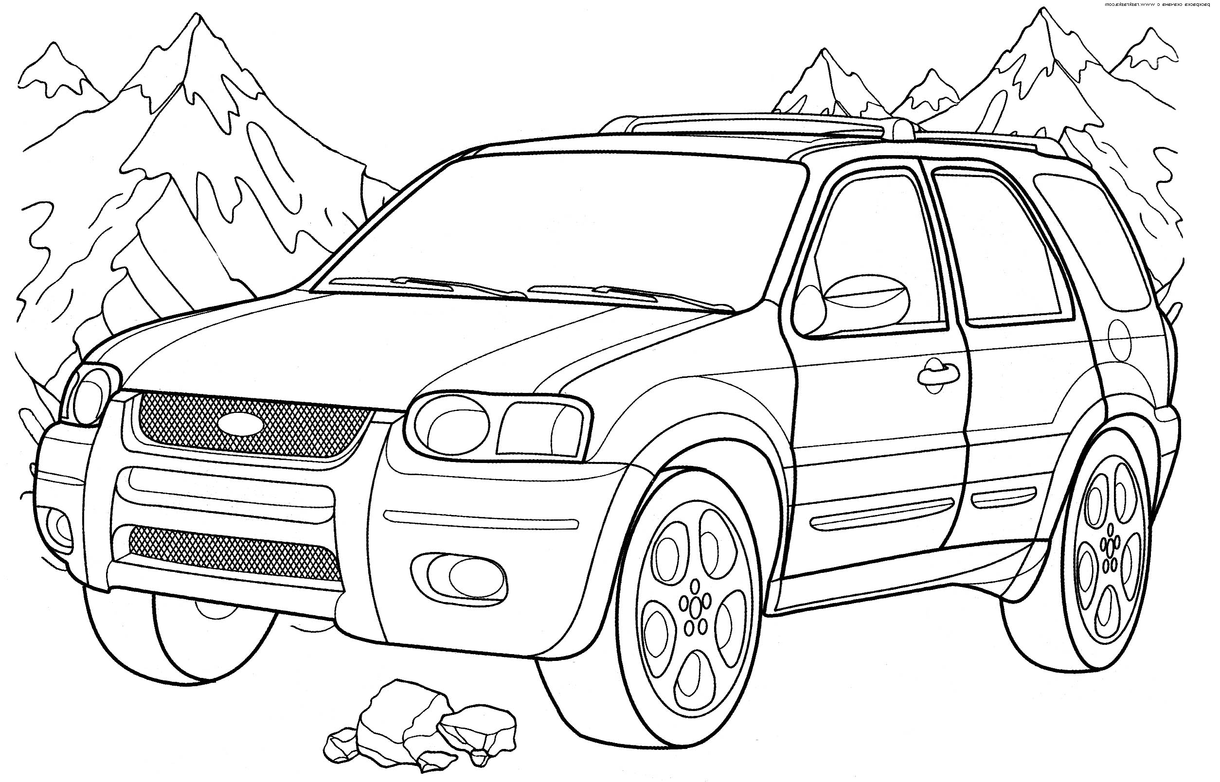 Ford Coloring Pages To Download And Print For Free