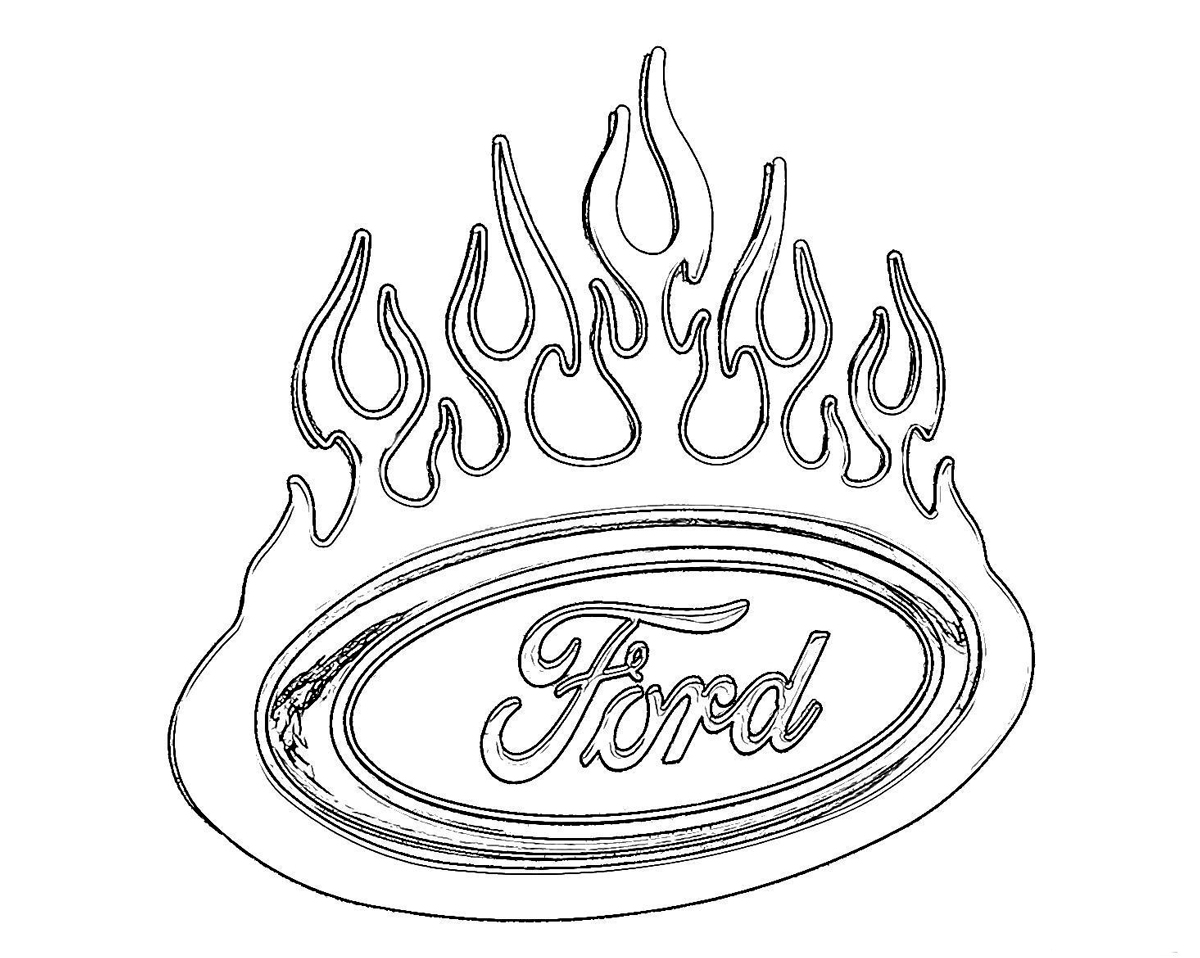 Ford Mustang Logo Drawing At GetDrawings Free Download