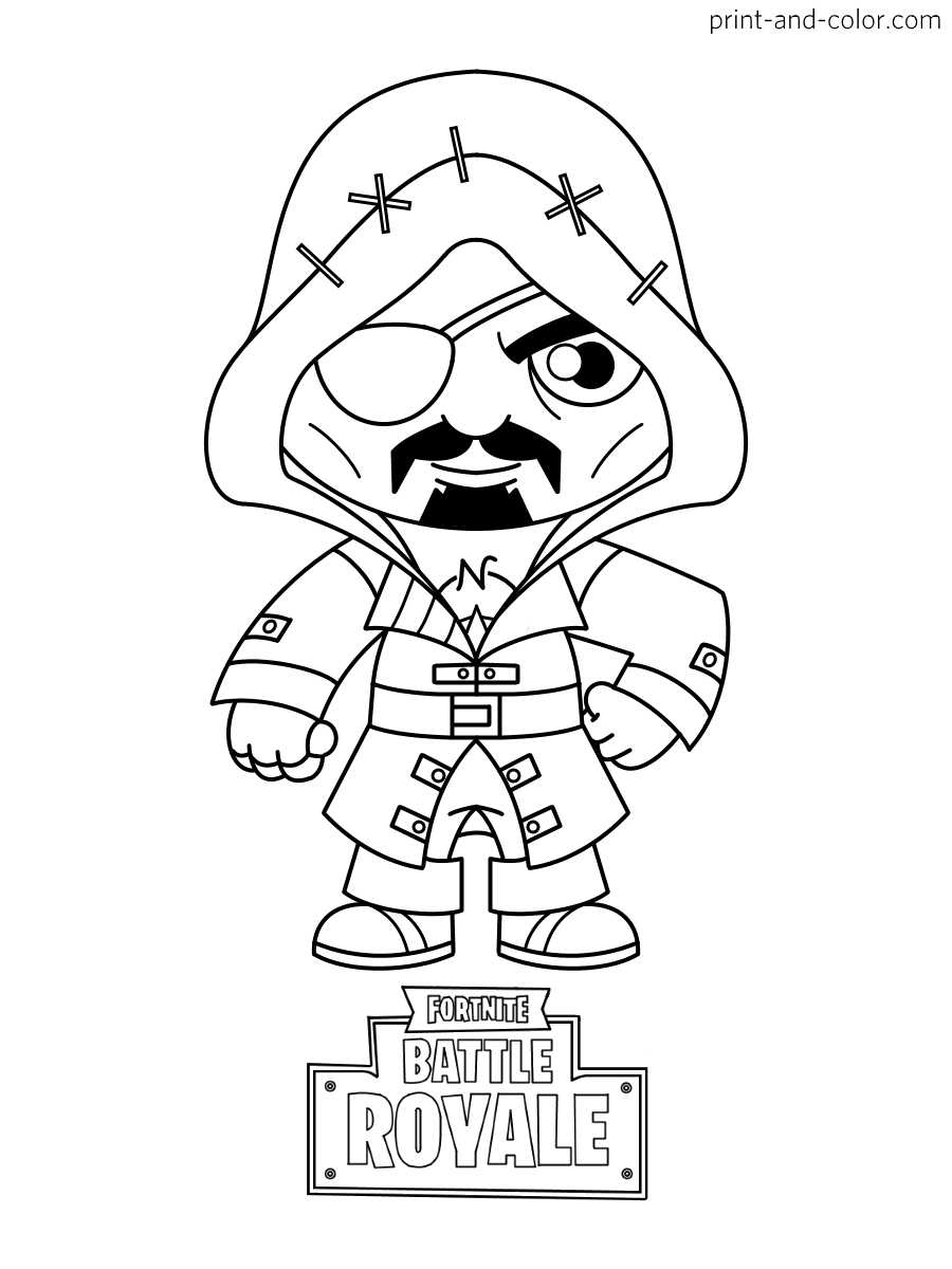 Fortnite Coloring Pages Print And Color