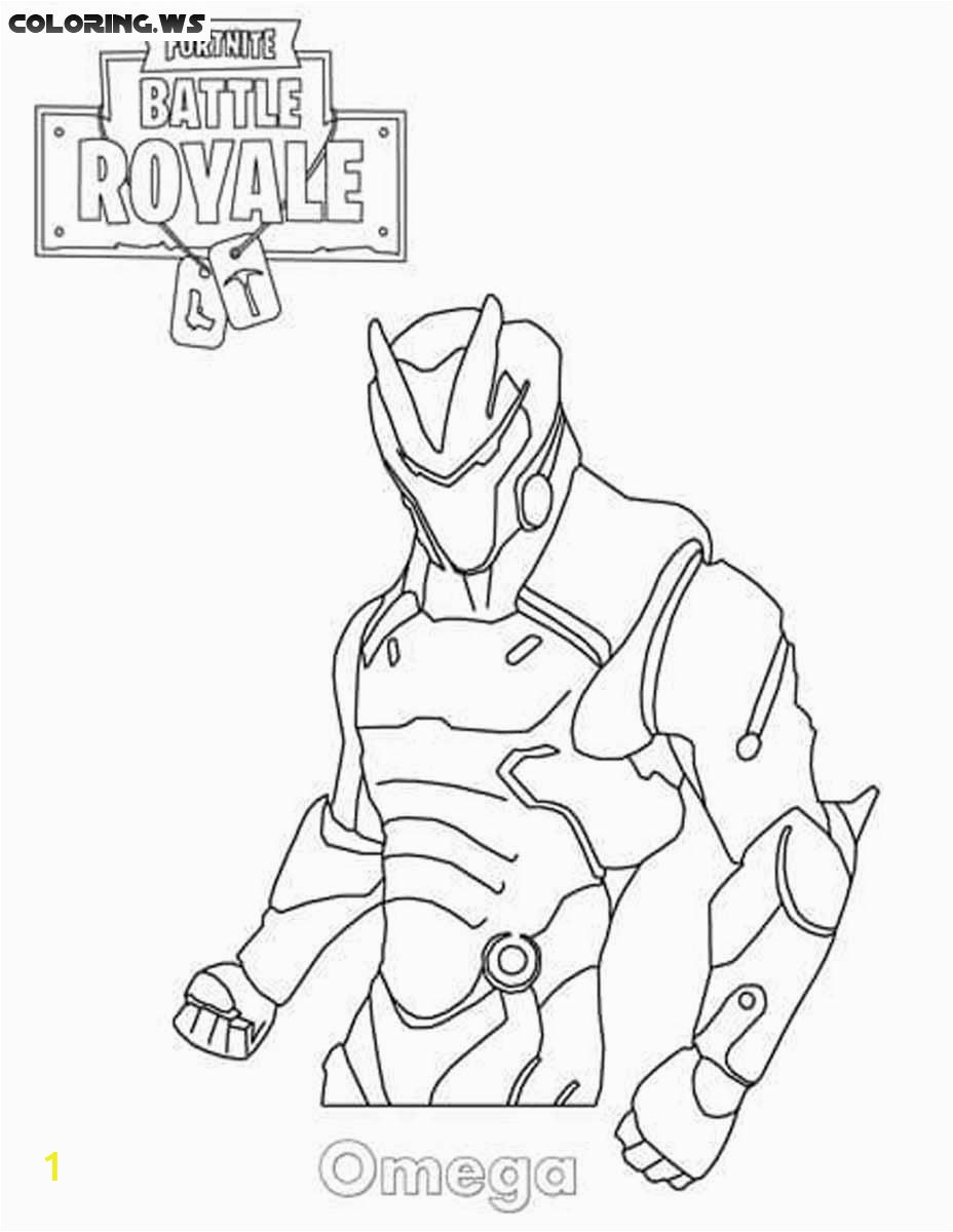 Fortnite Ragnarok Coloring Pages Divyajanani