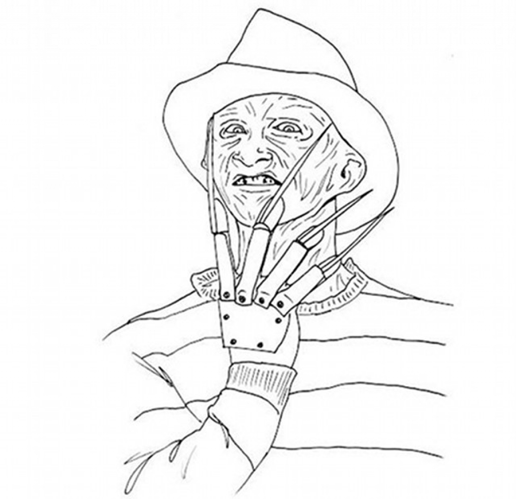 Freddy Krueger Coloring Pages Printable At GetColorings Free Printable Colorings Pages To