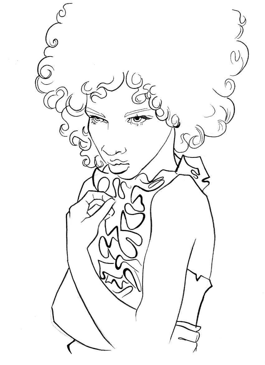 Free African American Coloring Pages For Kids At GetColorings Free Printable Colorings