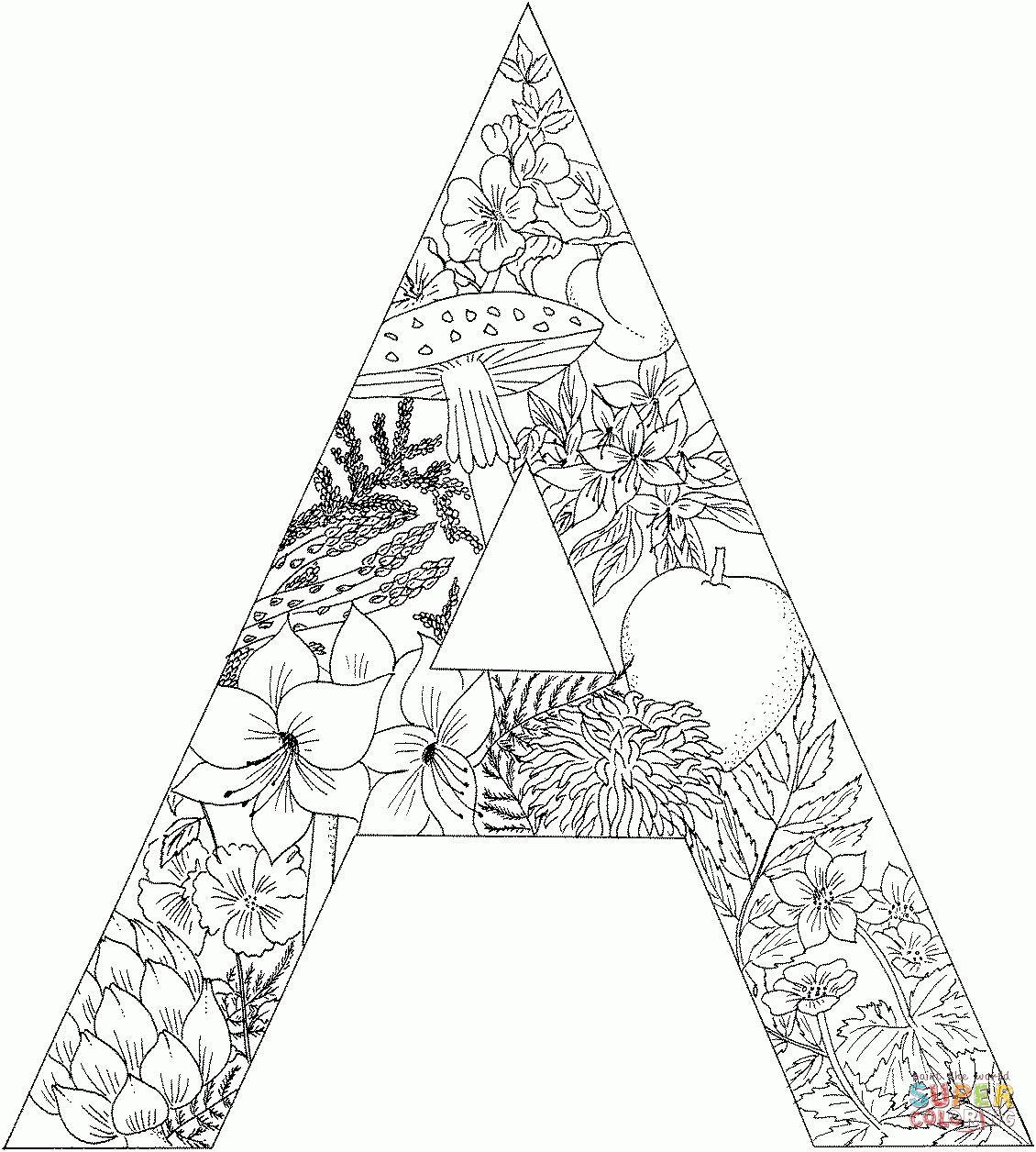 Free Alphabet Coloring Page Pictures Coloring Free Preschool Worksheet Alphabet Coloring