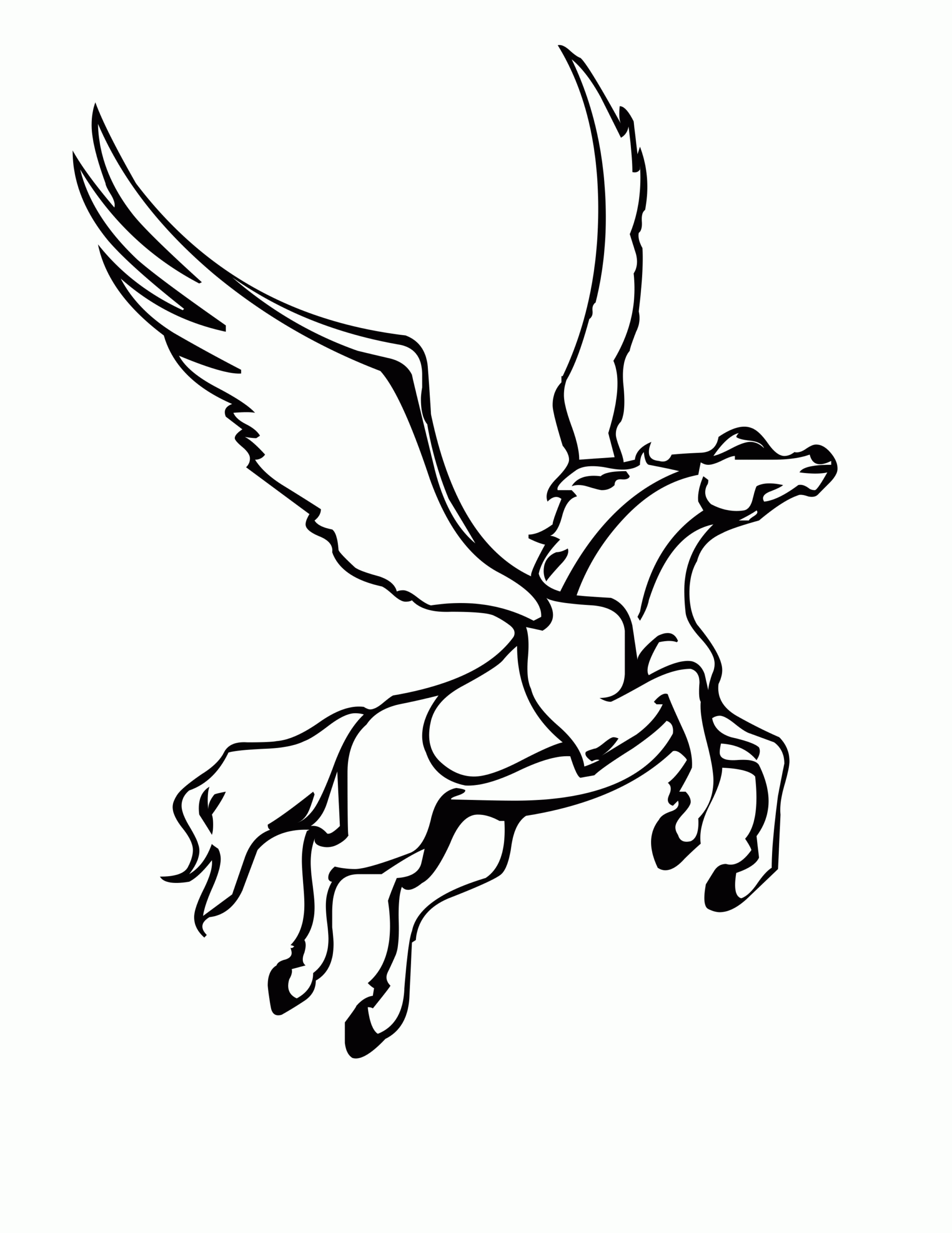 Mythical Creature Printable Coloring Pages