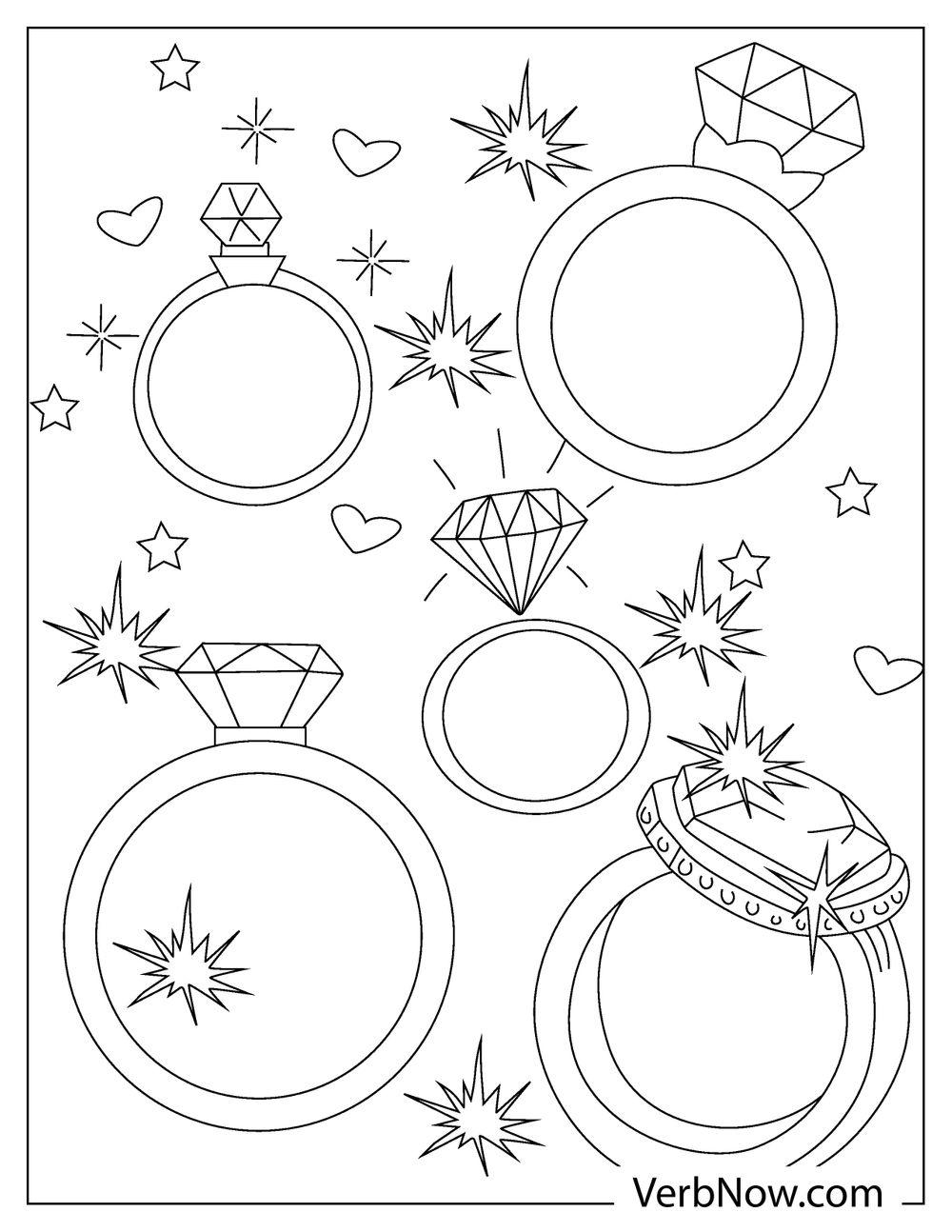 Free DIAMONDS Coloring Pages For Download Printable PDF