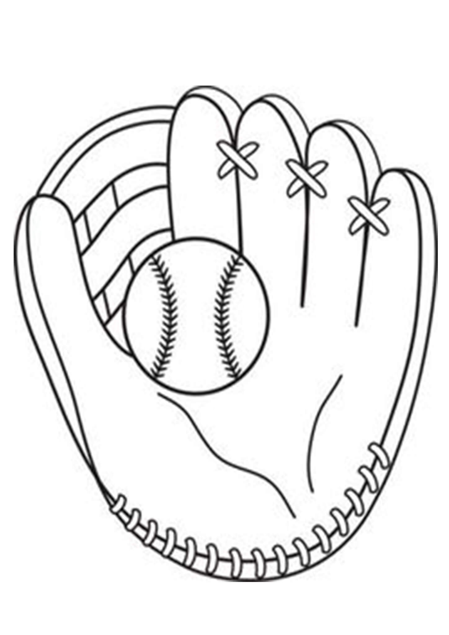 Free Baseball Coloring Pages Printables