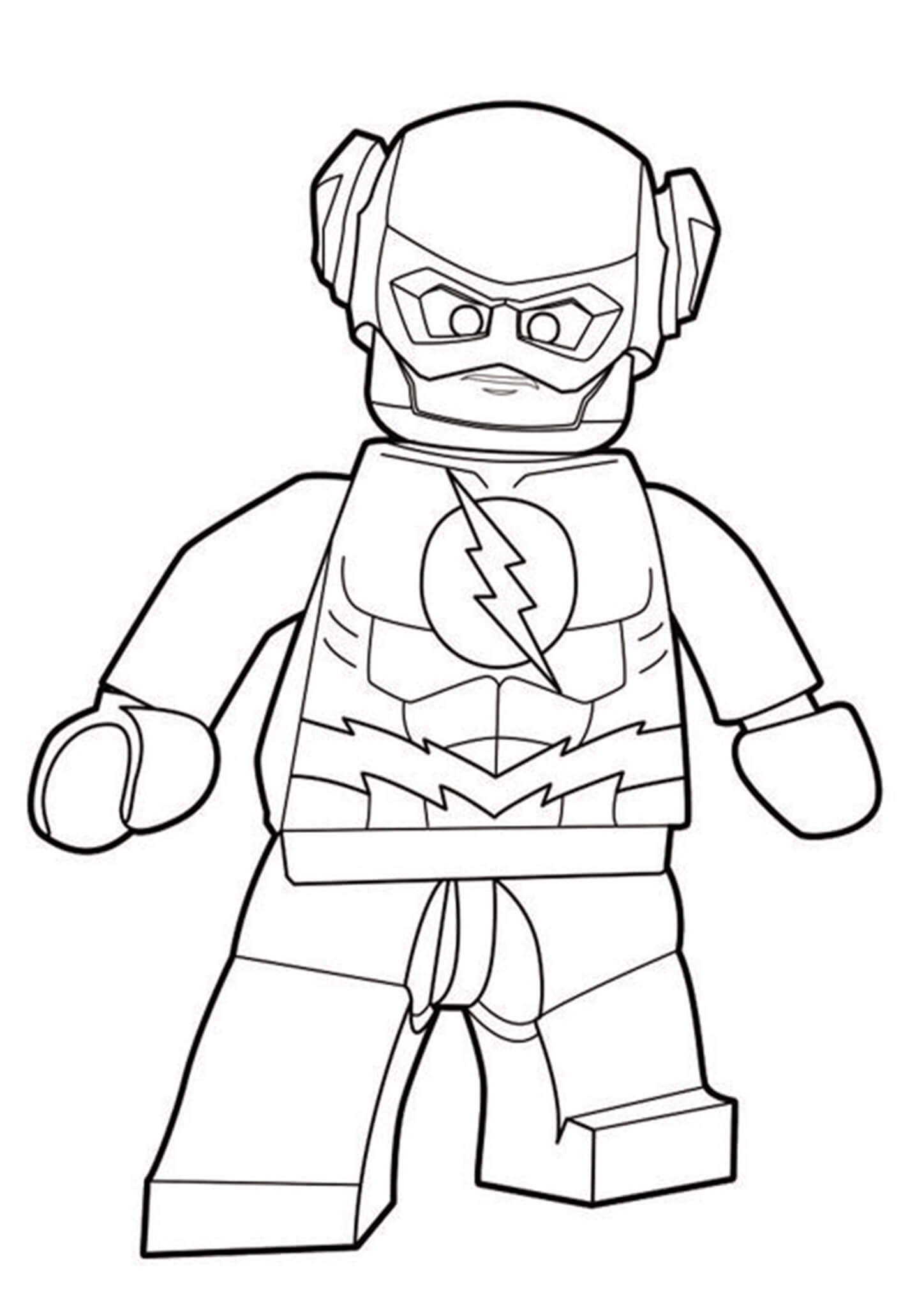 Free Easy To Print Flash Coloring Pages Tulamama