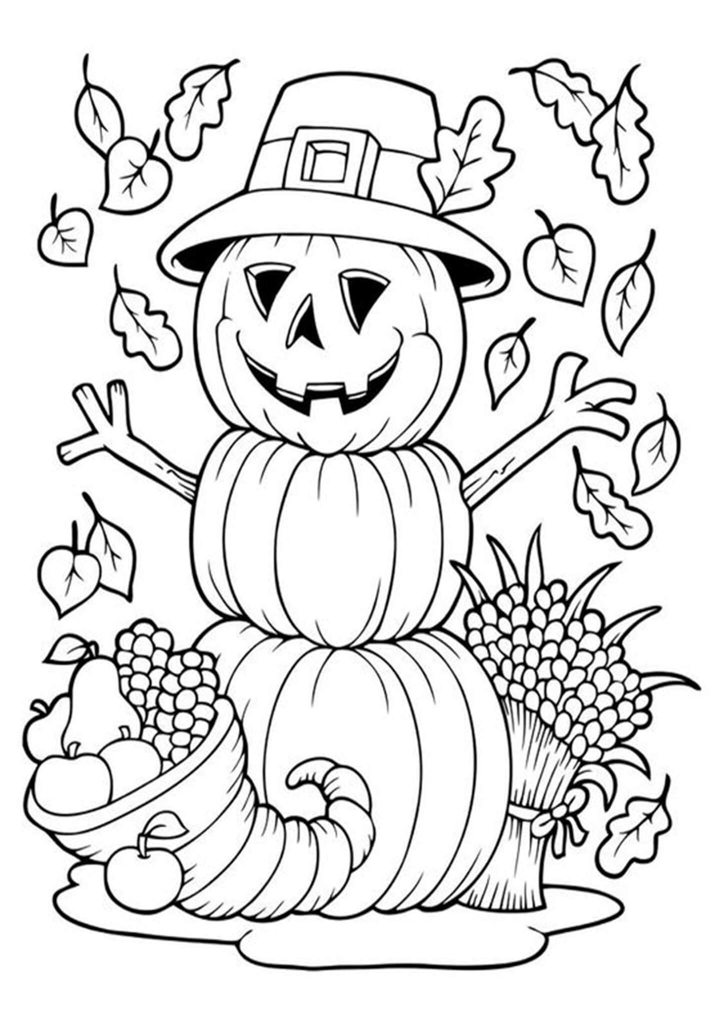 Free Easy To Print Halloween Coloring Pages Coloriage Halloween Dessin Halloween A Imprimer