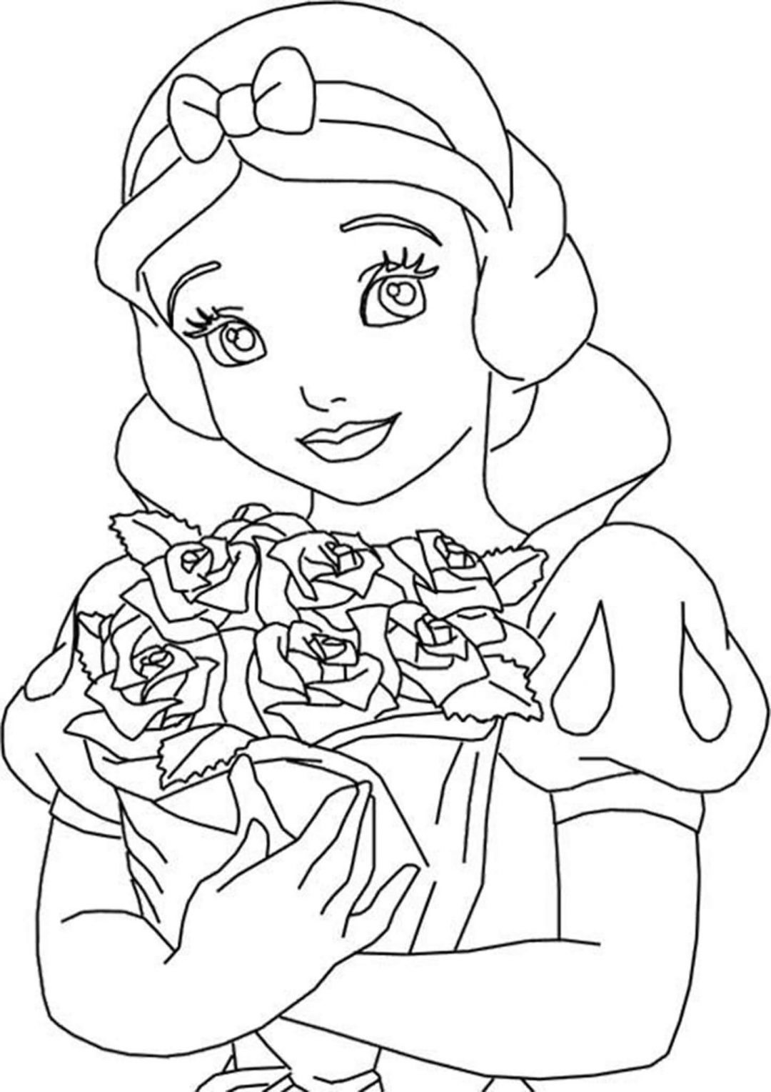 Free Easy To Print Snow White Coloring Pages Tulamama
