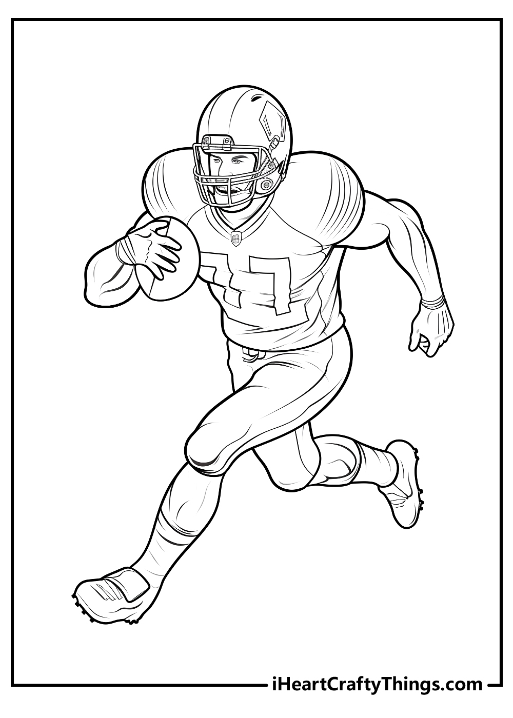 Free Football Coloring Pages To Print