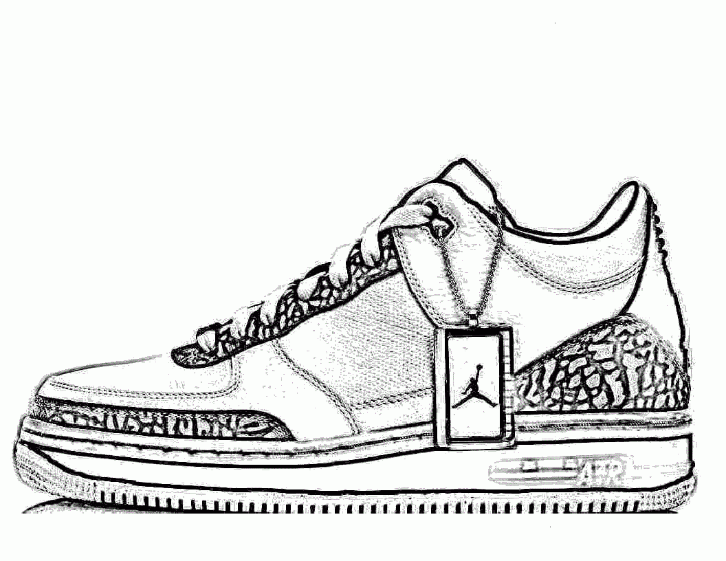 Free Kd Sneaker Coloring Pages Jordan Shoes Sneakers Nike Shoes Photo