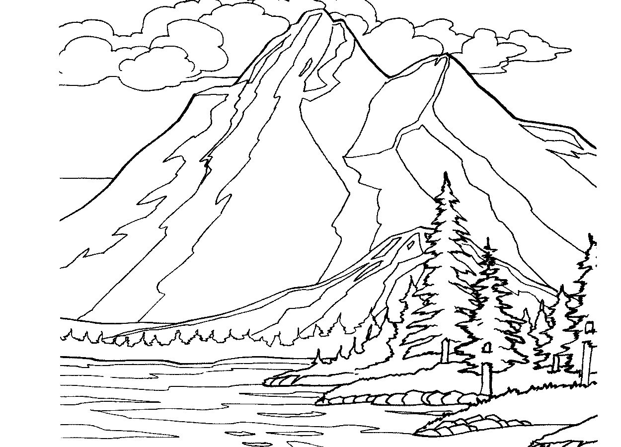 Free Landscape Coloring Pages At GetColorings Free Printable Colorings Pages To Print And