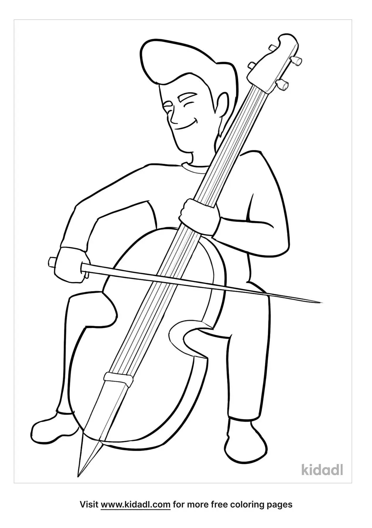 Orchestra Coloring Pages Printable