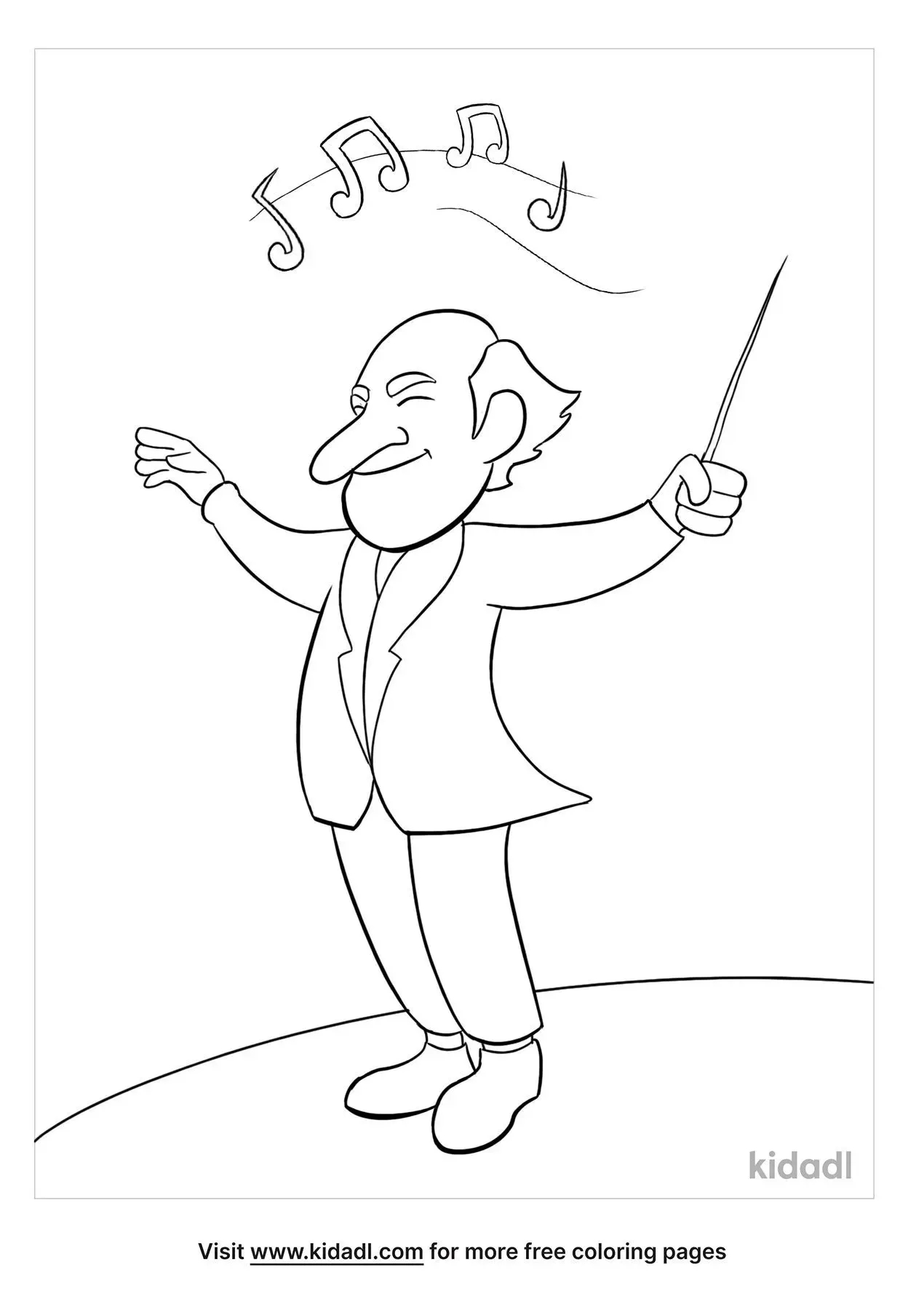 Free Orchestra Coloring Page Coloring Page Printables Kidadl
