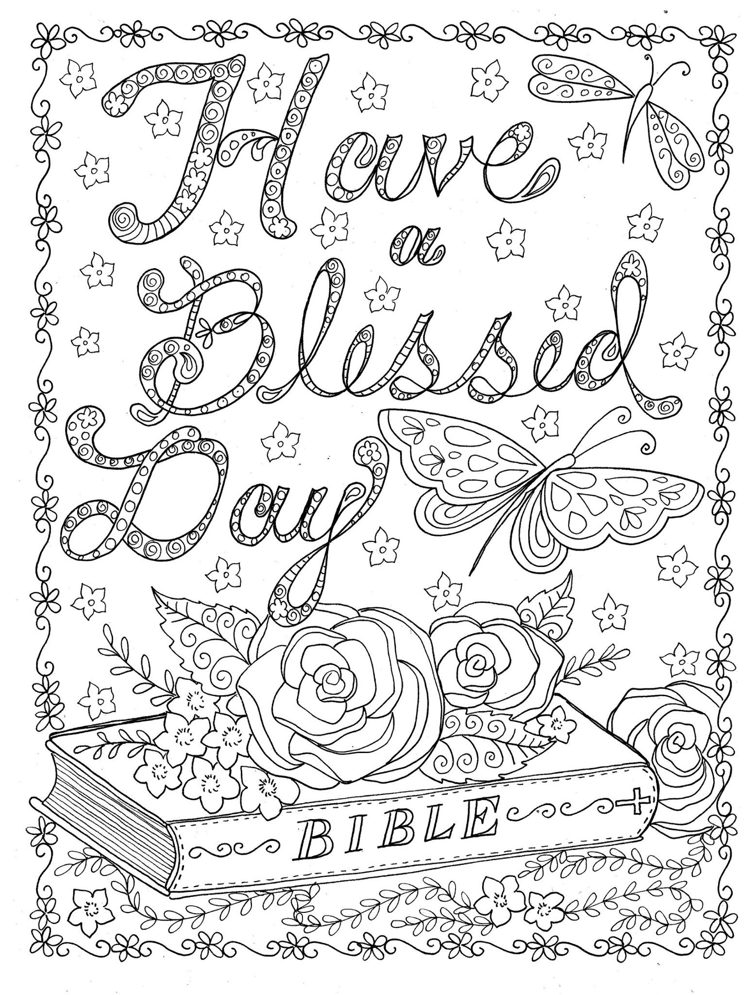 Free Printable Coloring Book Pages