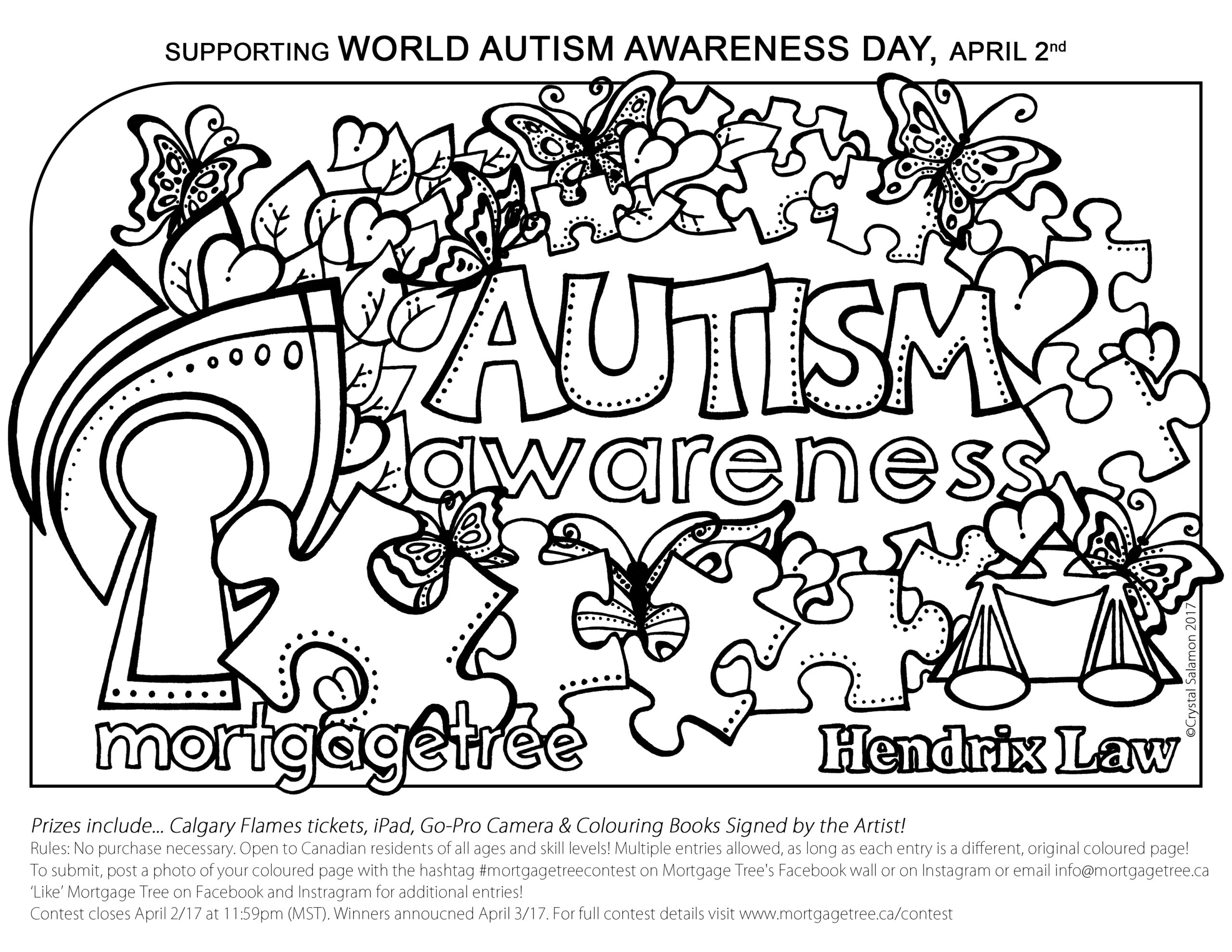 Free Printable Autism Coloring Pages Printable Blank World