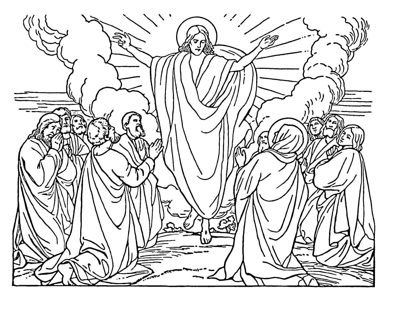 Religious Printable Coloring Pages