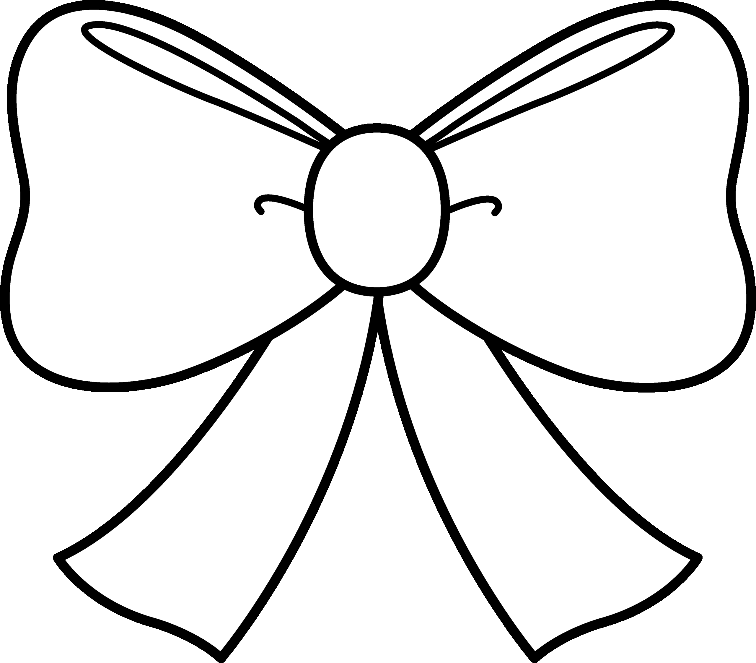 Free Printable Bow Tie Coloring Page