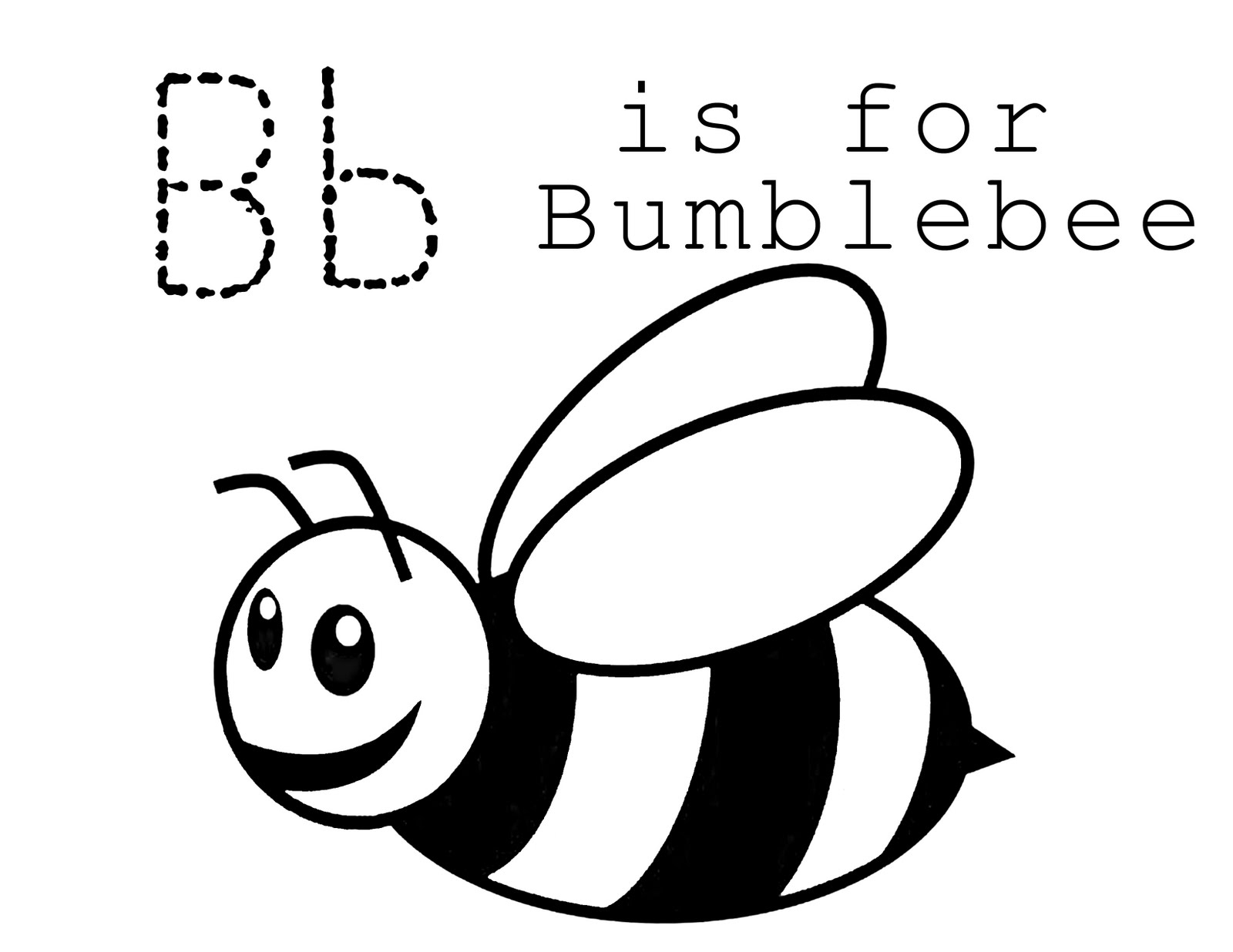 Bumblebee Printable Coloring Pages
