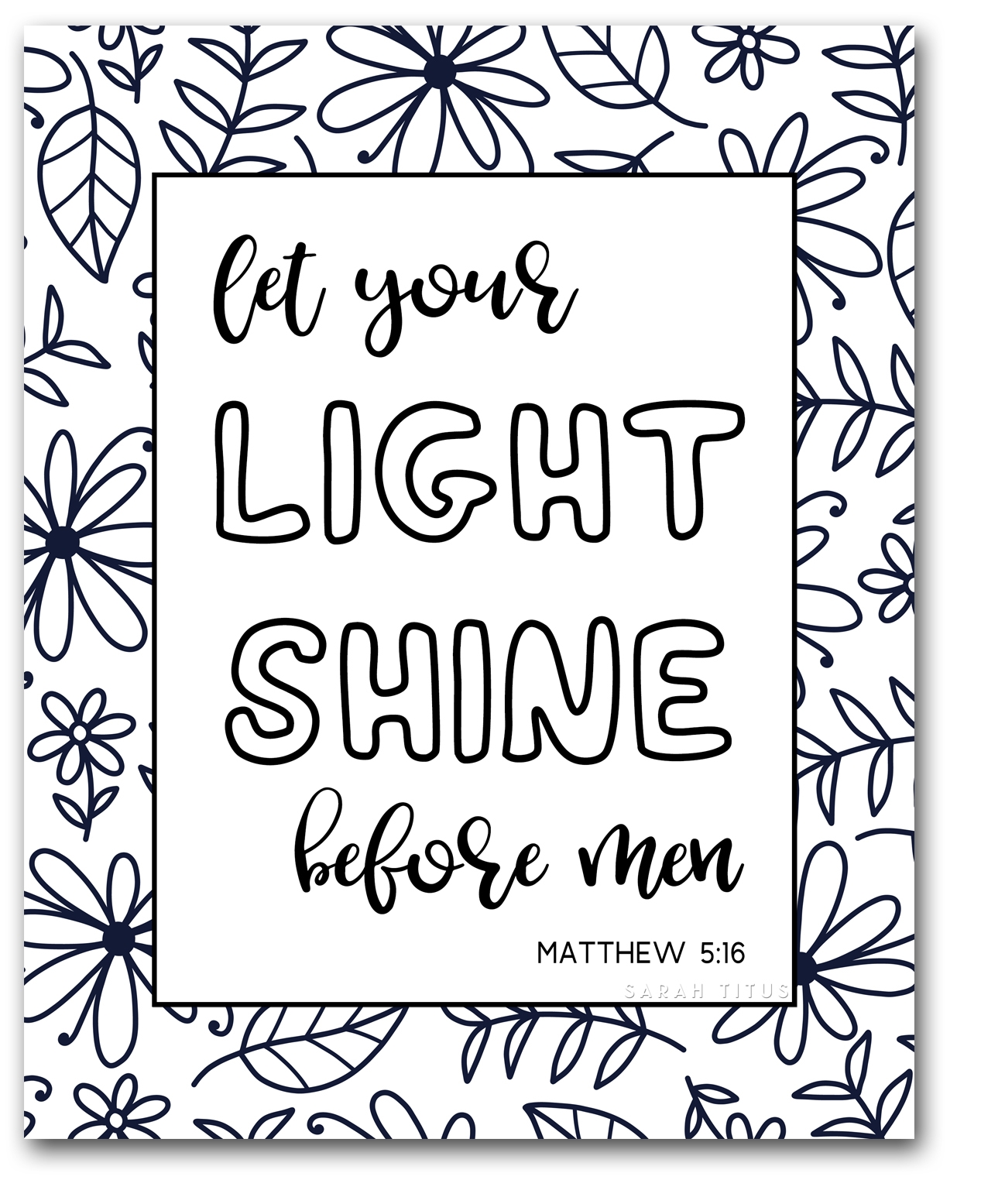 Free Printable Christian Coloring Pages