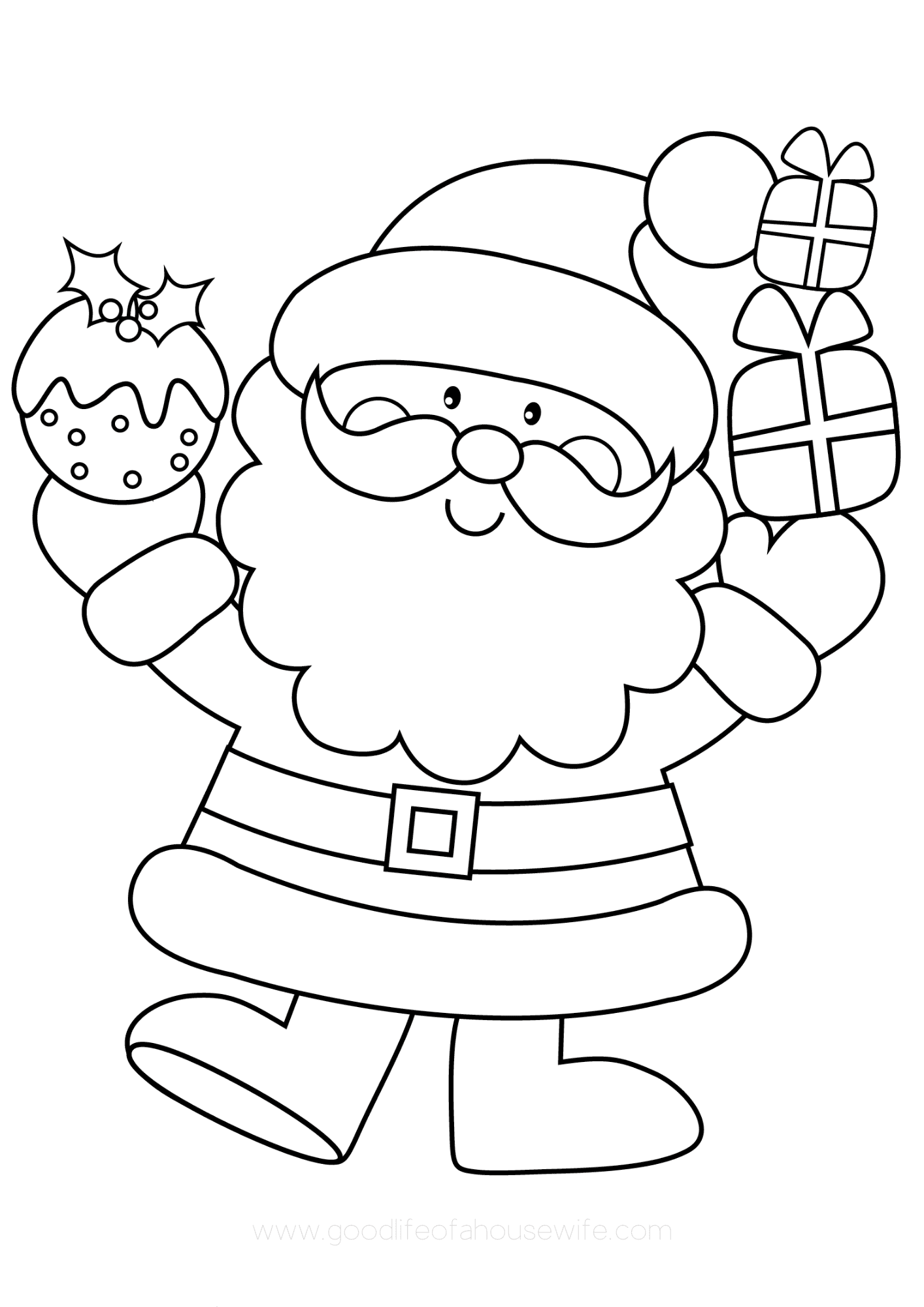 Coloring Printable Christmas Coloring Pages