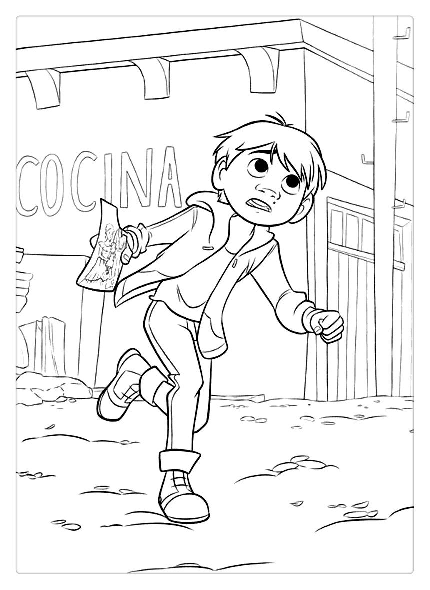 Free Printable Coco Coloring Pages