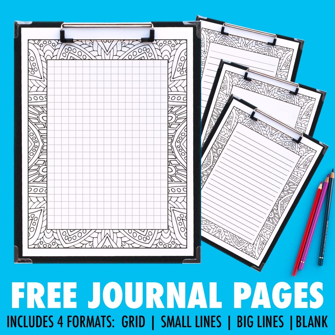 Free Printable Coloring Journal Pages Sarah Renae Clark Coloring Book Artist And Designer
