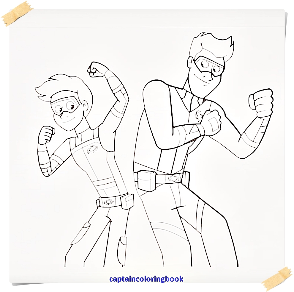 Free Printable Coloring Pages Henry Danger Coloring Pages