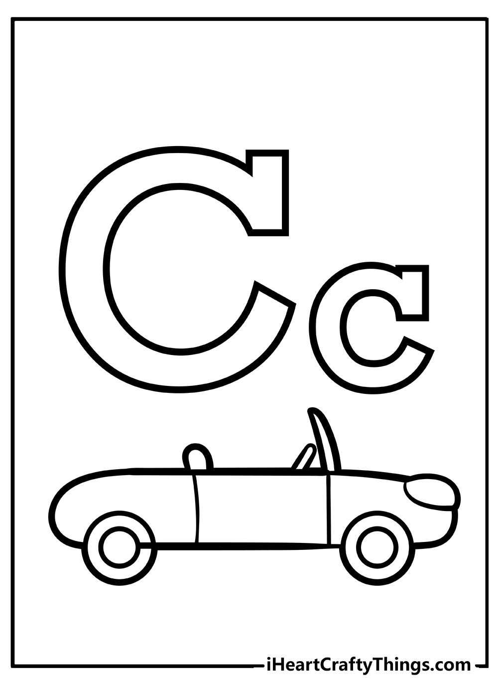 Free Printable Coloring Pages Letter C Printable Form Templates And Letter