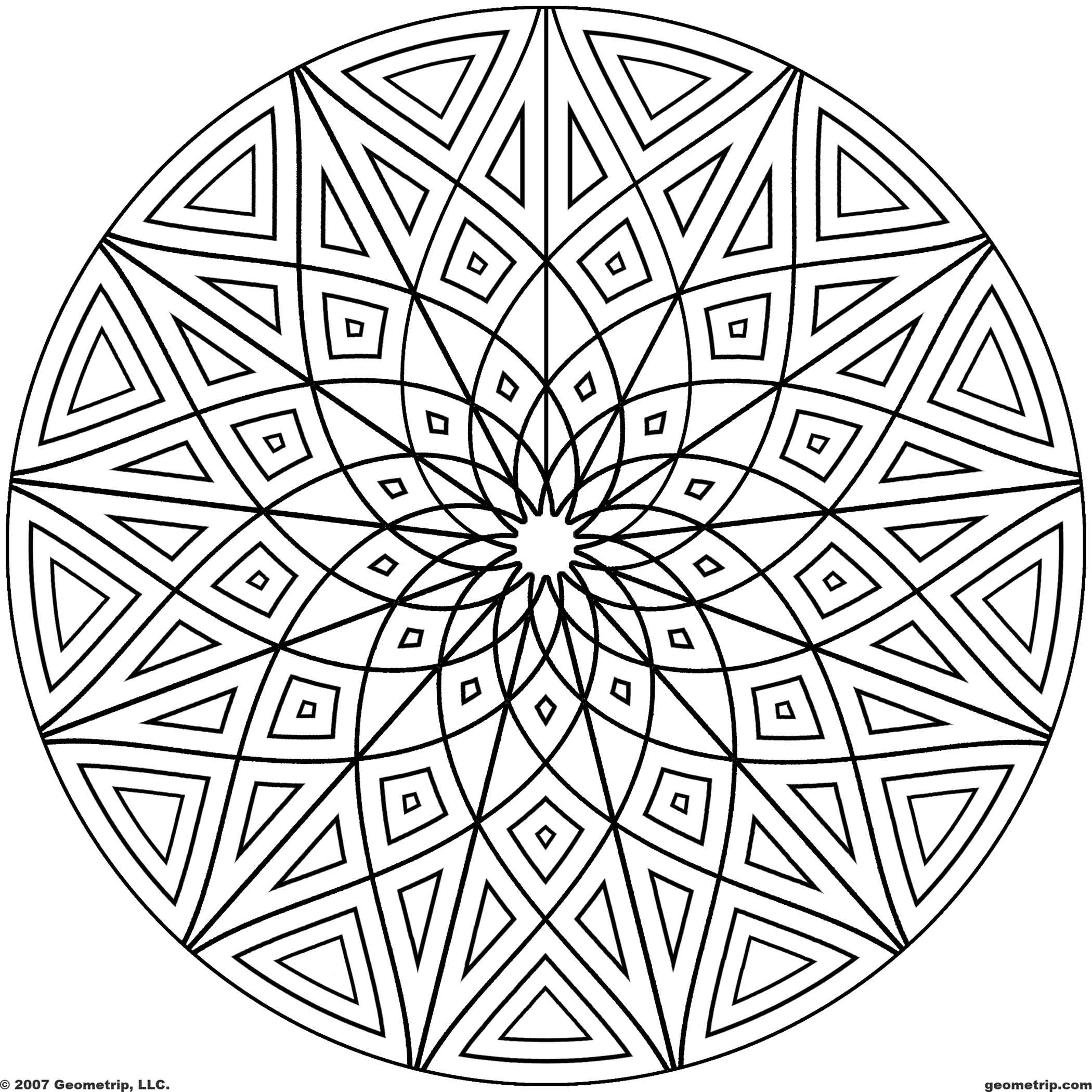 Free Printable Coloring Pages Of Cool Designs Coloring Home