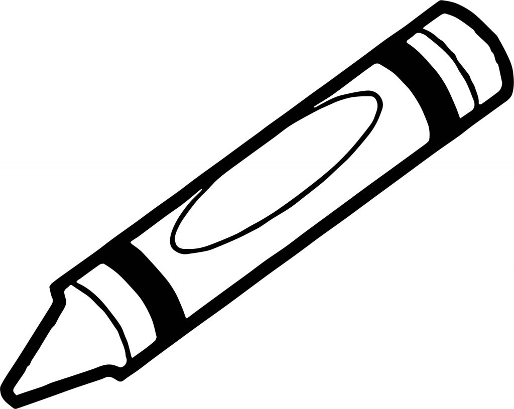 Free Printable Crayon Coloring Pages