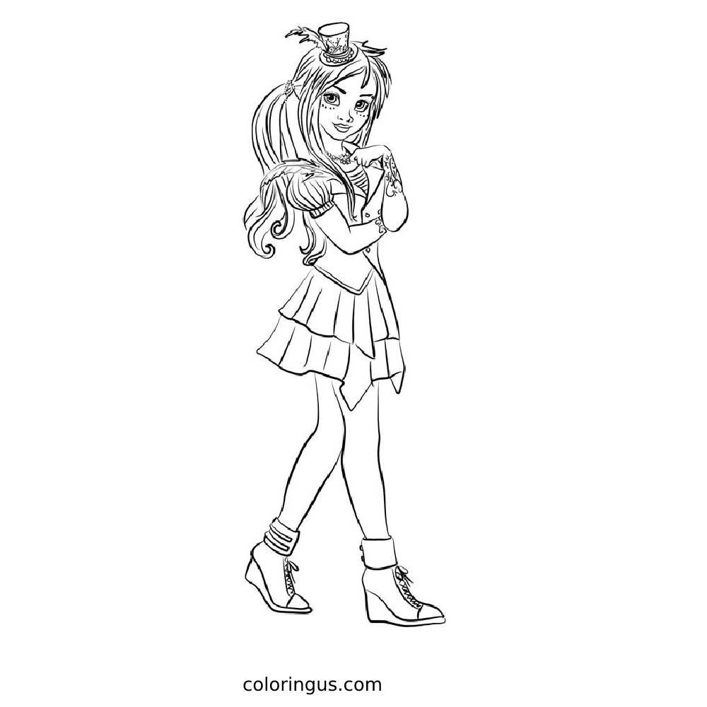 Free Printable Descendants