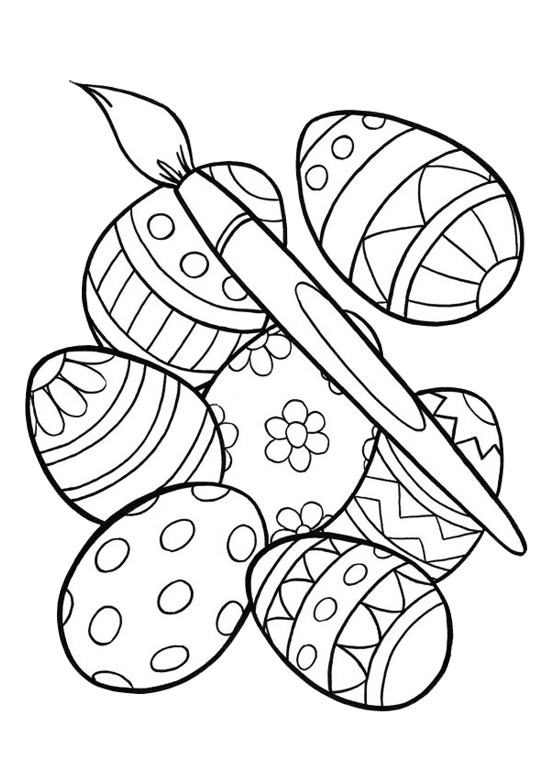 Free Printable Easter Egg Coloring Pages For Kids Ausmalbilder Ostern Malvorlagen Ostern