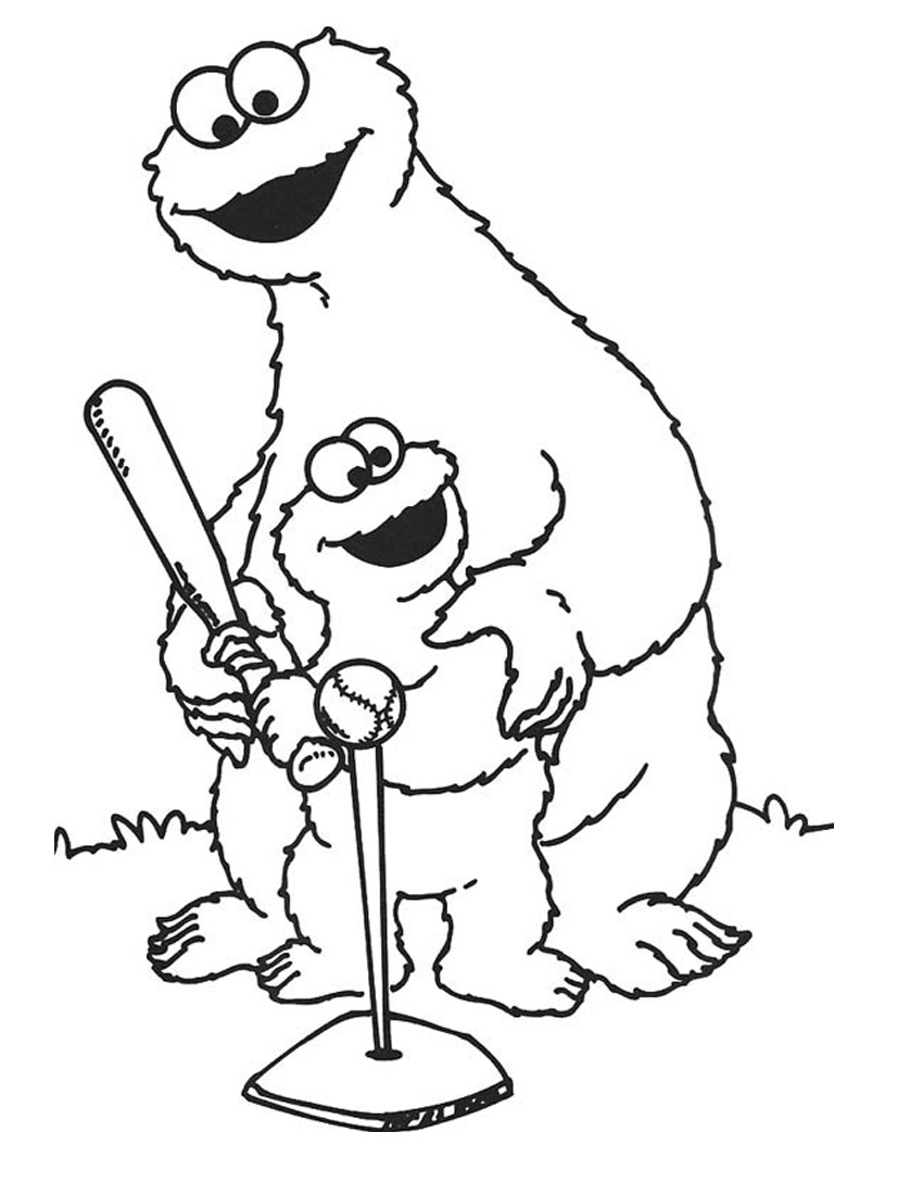 Free Printable Elmo Coloring Pages For Kids