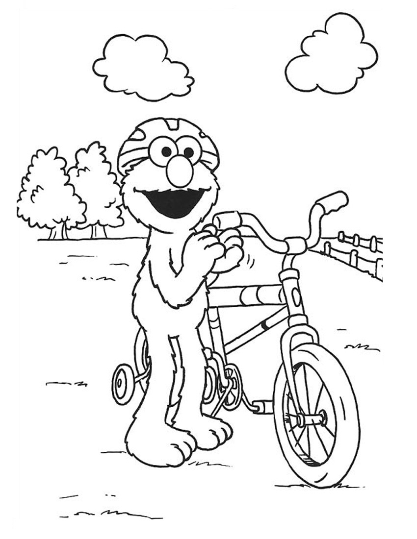 Elmo Coloring Pages Printable