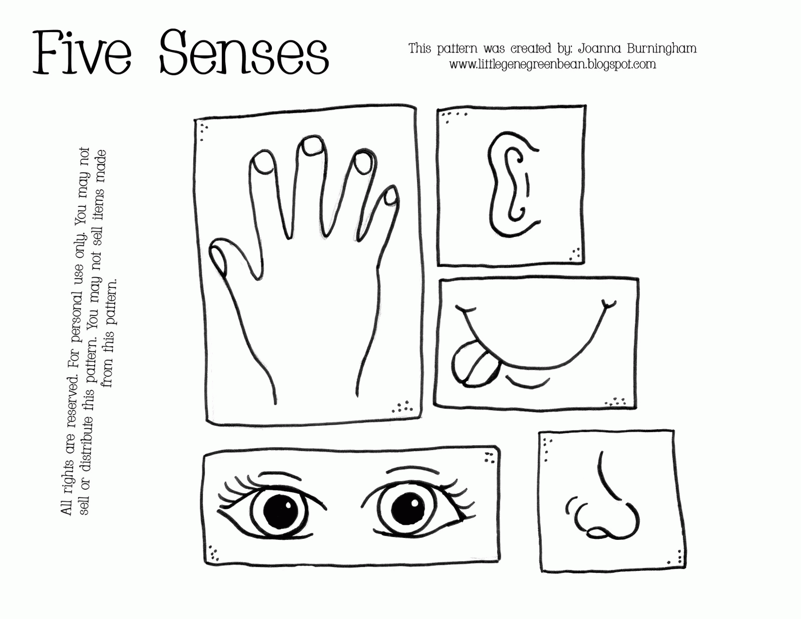 Free Printable Five Senses Coloring Pages Coloring Pages Coloring Home