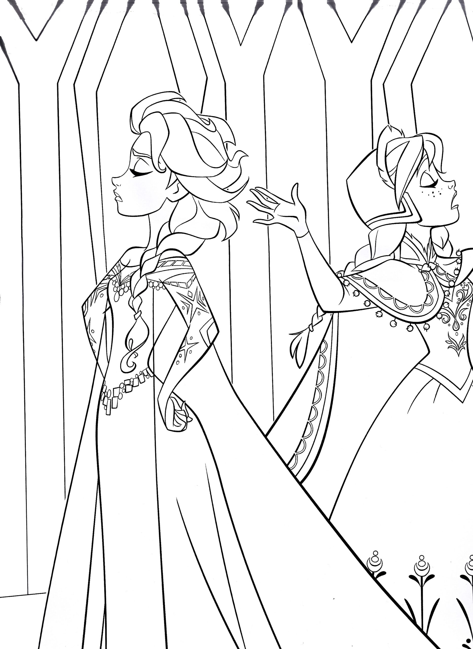 Free Printable Frozen Coloring Pages For Kids Best Coloring Pages For Kids