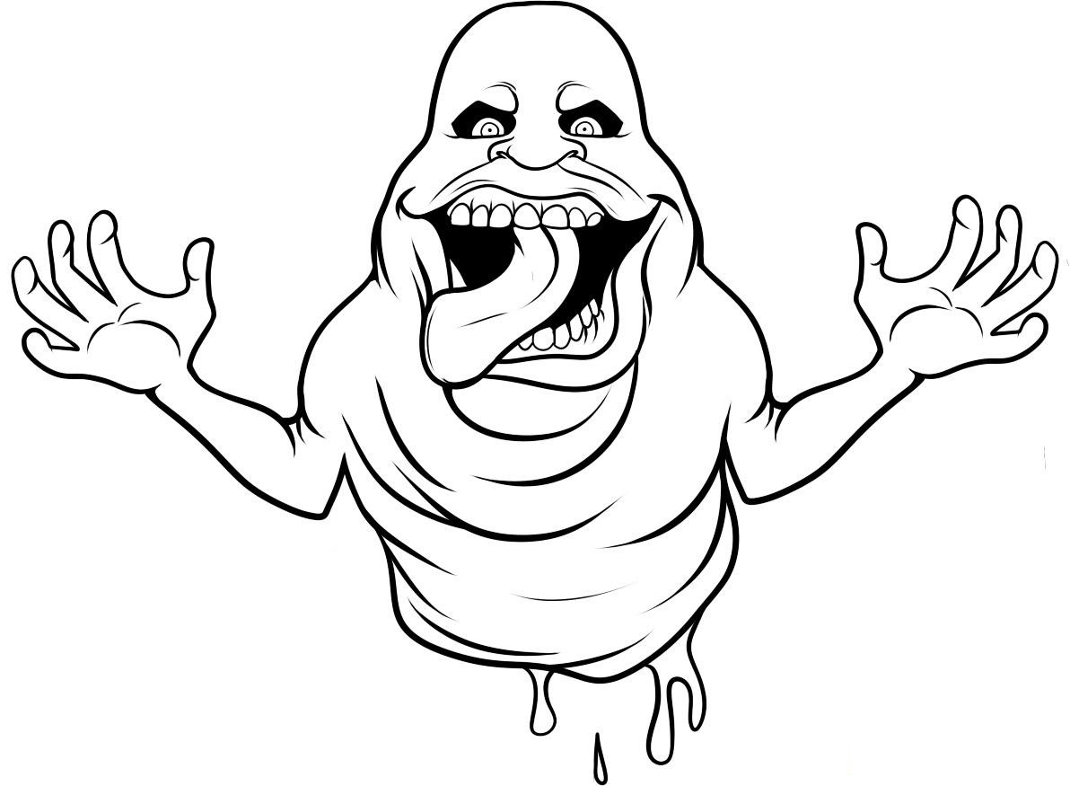 Ghostbusters Coloring Pages Printable