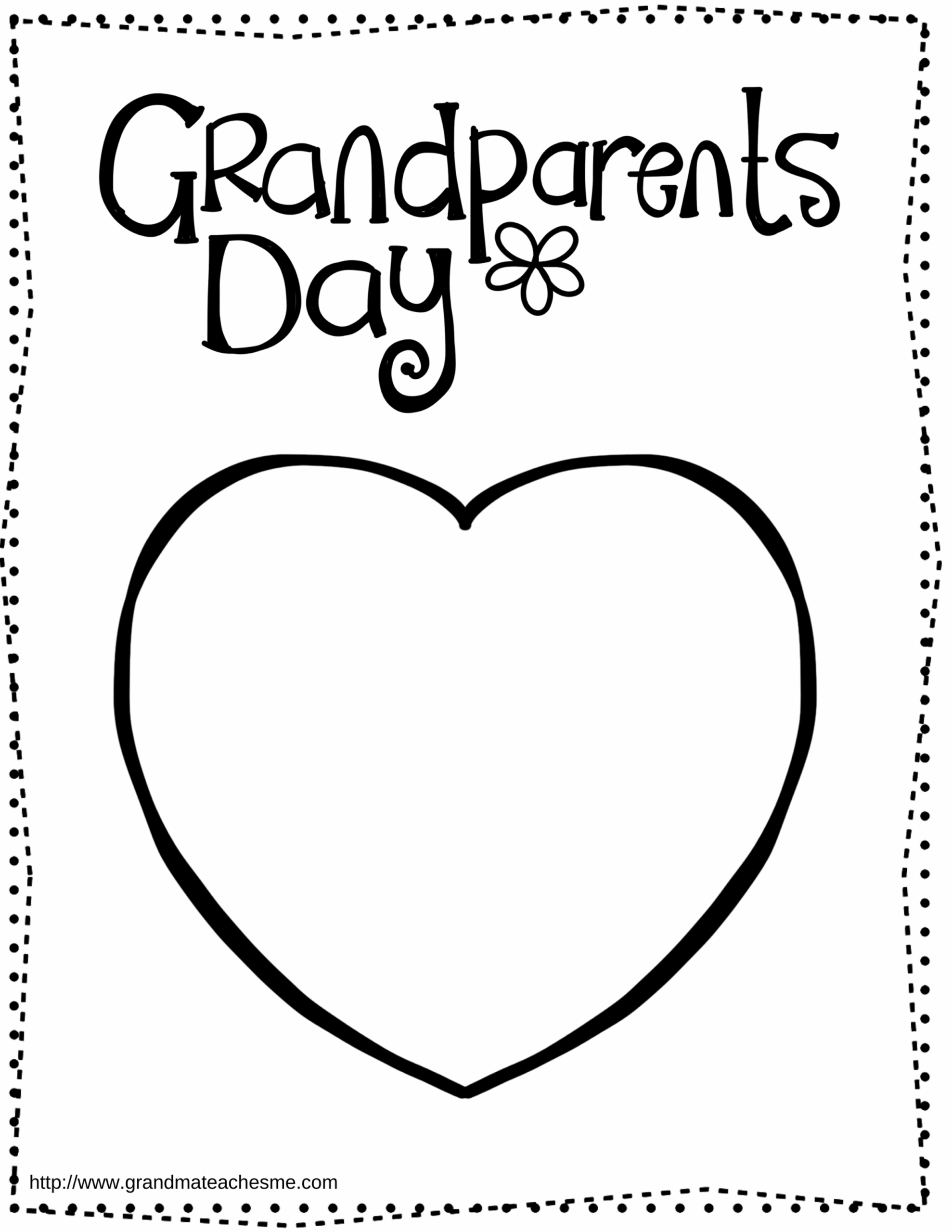 Free Printable Grandparents Day Coloring Pages Free Download Gmbar Co