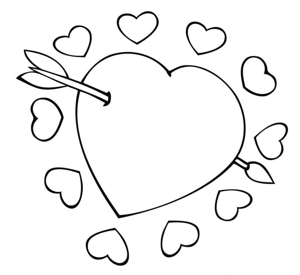 Free Printable Heart Coloring Pages