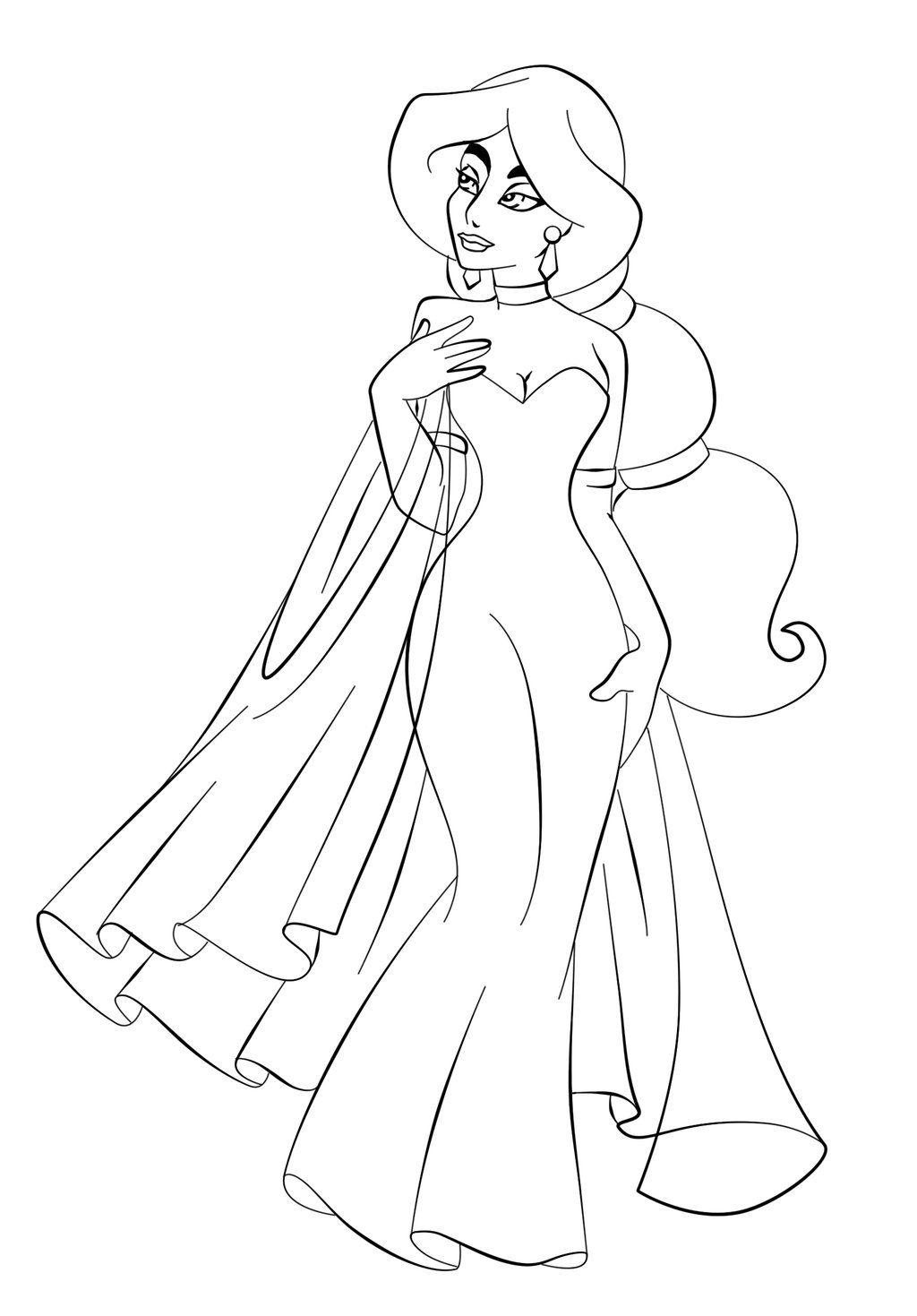 Free Printable Jasmine Coloring Pages For Kids Best Coloring Pages For Kids