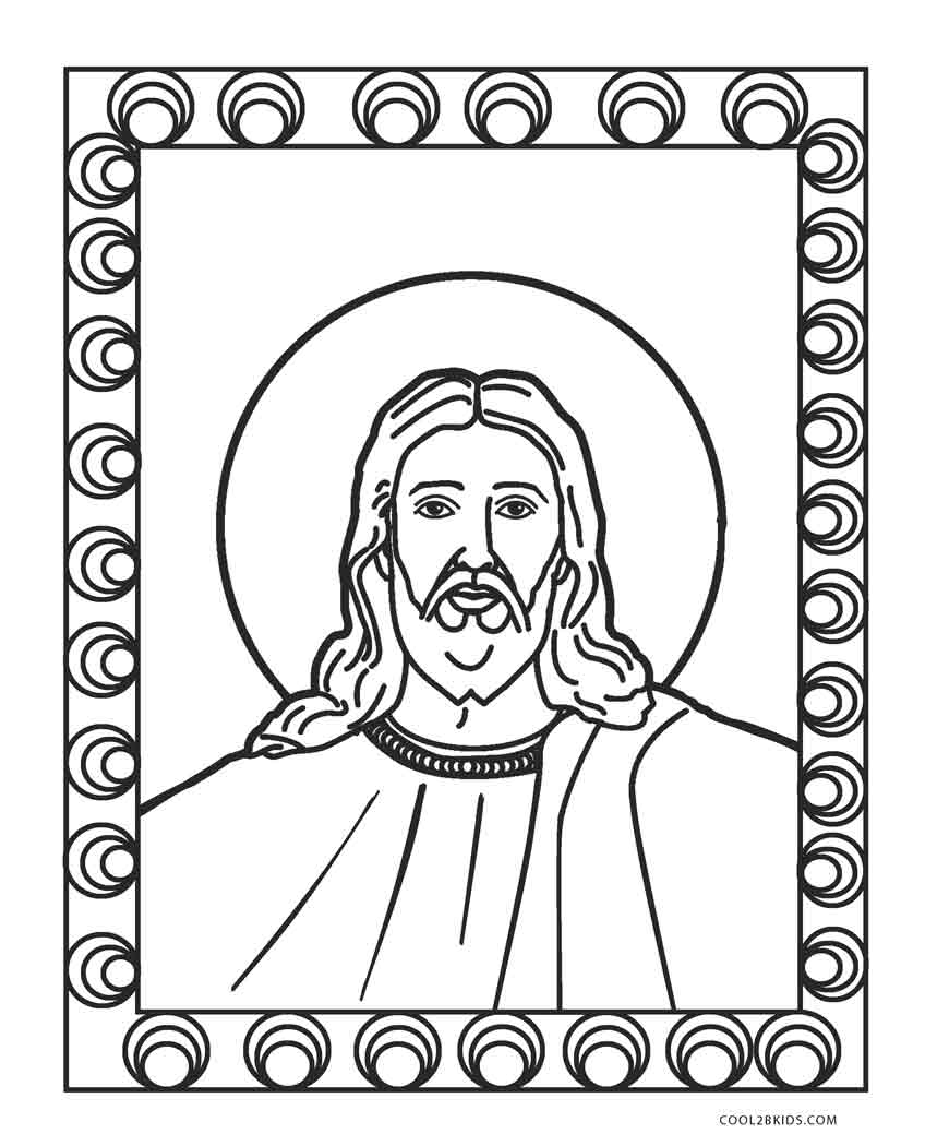 Free Printable Jesus Coloring Pages For Kids Cool2bKids
