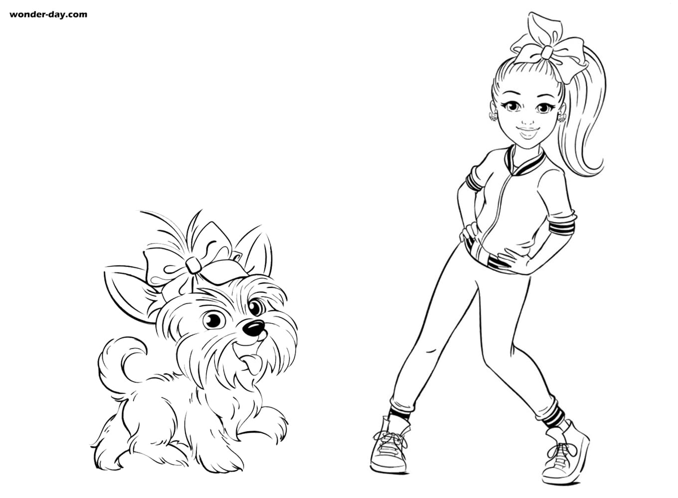 Free Printable Jojo Siwa Coloring Pages FREE PRINTABLE TEMPLATES
