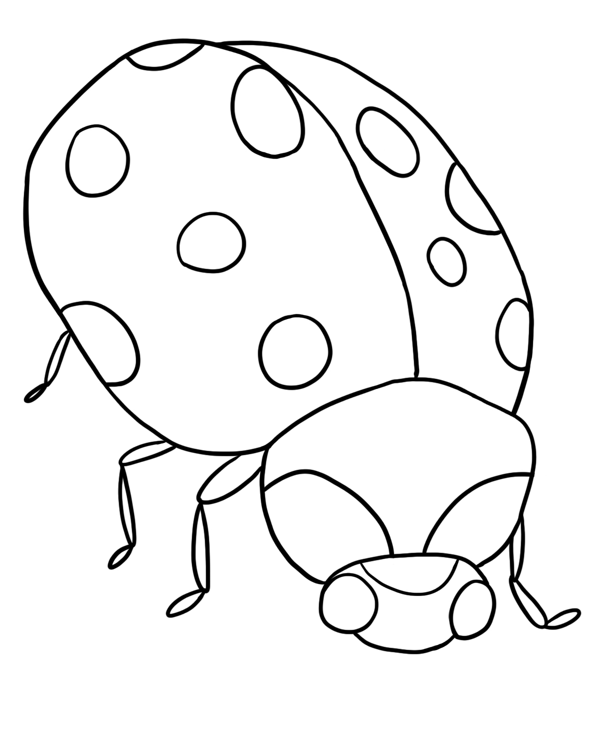 Ladybug Coloring Pages Printable