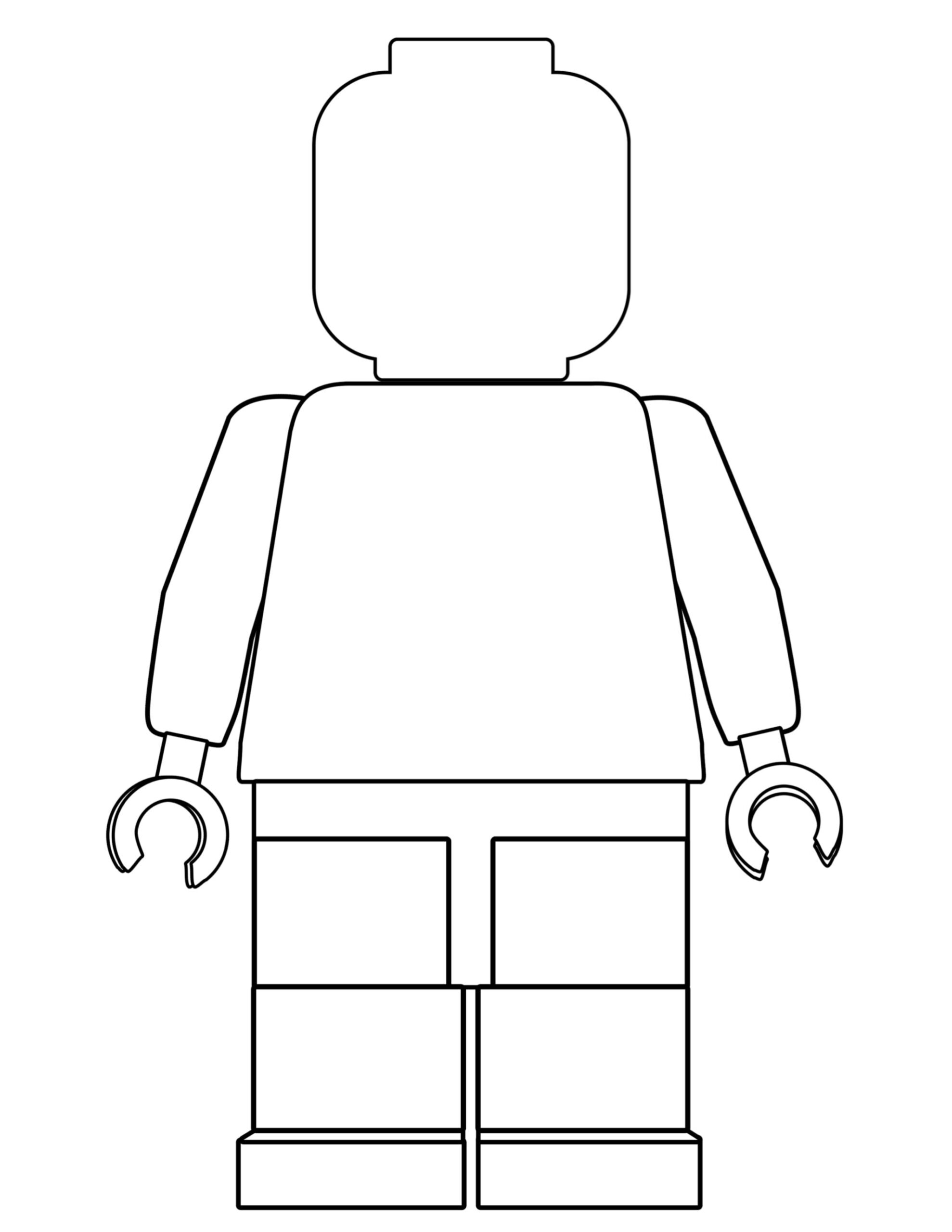 Printable Lego Coloring Pages