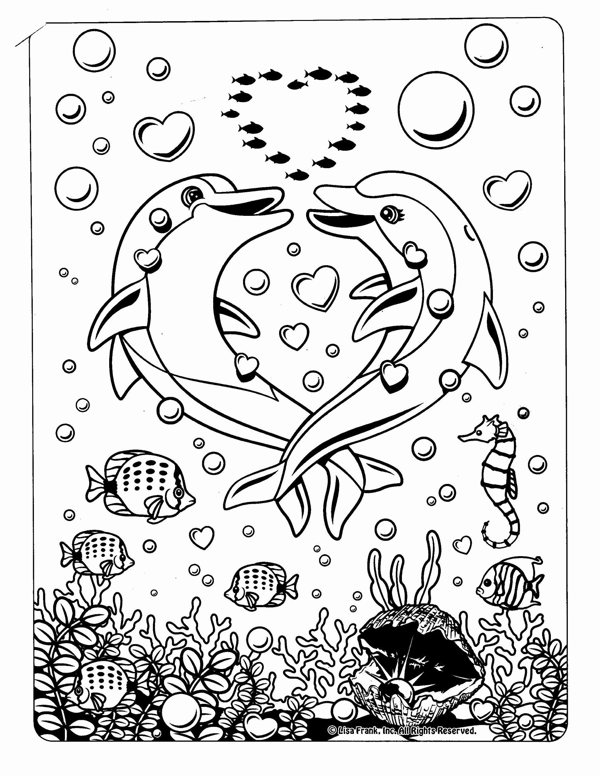 Free Printable Lisa Frank Coloring Pages
