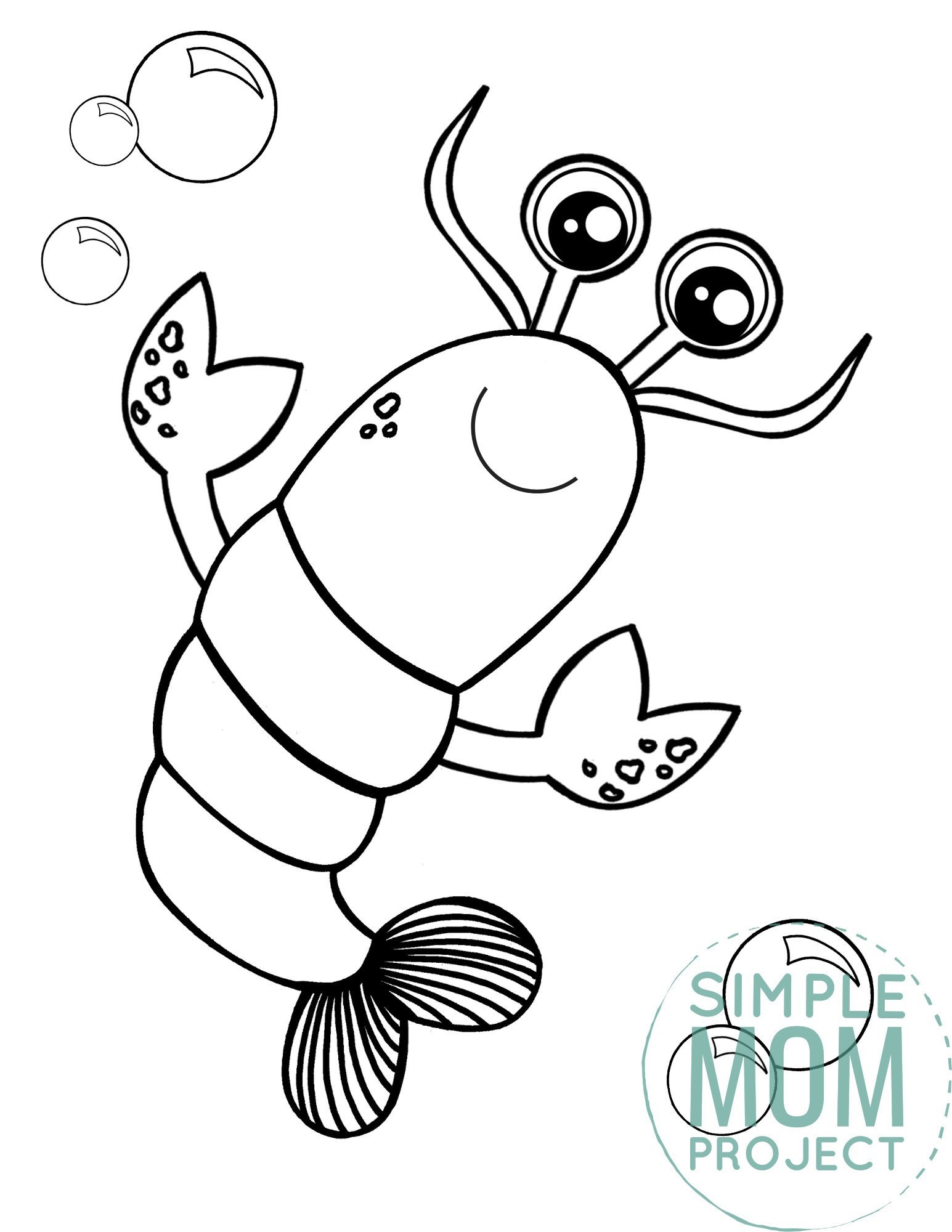 Free Printable Lobster Coloring Pages Lobster Coloring Page For Kids Free Lobster Printable